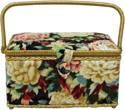 Шкатулка для рукоделия "Grace & Glamour", 17 х 28,5 х 17 см. BN4731