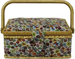 Шкатулка для рукоделия "Grace & Glamour", 14,5 х 22 х 11,5 см. BN4735