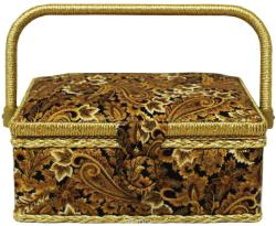Шкатулка для рукоделия "Grace & Glamour", 14,5 х 22 х 11,5 см. BN4746