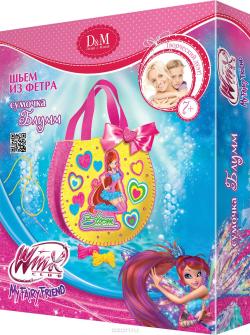 D&M Набор для декорирования Шьем сумочку Winx Club Блум