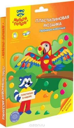 Мульти-Пульти Картина мозаикой Любимые животные
