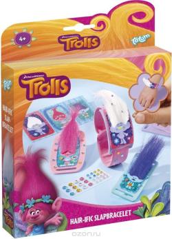 Totum Набор для создания украшений Trolls Hair-Ific Slapbracelet