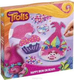 Totum Картина мозаикой Trolls Happy Iron on Beads