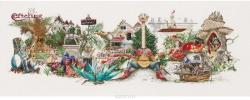 Набор для вышивания крестом Thea Gouverneur "Efteling ", 80 х 30 см. 2041A