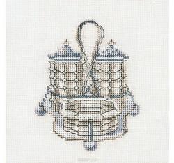 Набор для вышивания крестом Thea Gouverneur "Соль & Перец", 12 х 12 см. 3009