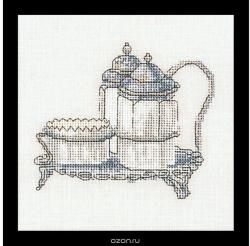 Набор для вышивания крестом Thea Gouverneur "Соль & Перец", 12 х 12 см. 3010