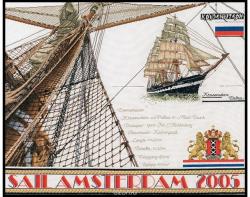Набор для вышивания крестом Thea Gouverneur "Парус 2005", 71 х 58 см. 440