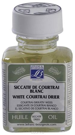 Сиккатив Lefranc & Bourgeois "COURTRAI", цвет: белый, 75 мл. LF300051