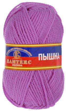 Пряжа для вязания Камтекс "Пышка", цвет: сиреневый (058), 110 м, 100 г, 10 шт