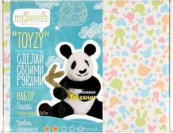 Toyzy Набор для изготовления игрушки из шерсти Панда