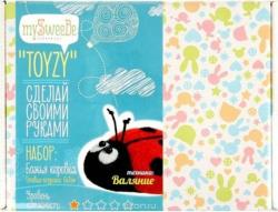 Toyzy Набор для изготовления игрушки из шерсти Божья коровка