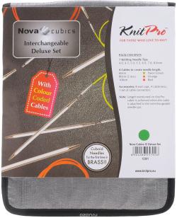 Набор съемных спиц KnitPro "Deluxe Set. Nova cubics", 35 предметов
