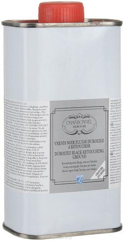 Лак ретушный "Lefranc & Bourgeois", черный DUROZIEZ, 250 мл. LF331287