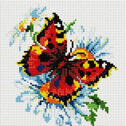 Алмазная мозаика "Рукоделие", на подрамнике, 20 х 20 см. AZM2020/B-004