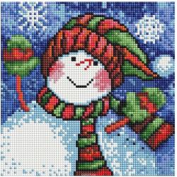 Алмазная мозаика "Рукоделие", 20 х 20 см. AZM2020/D-010