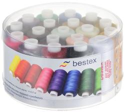 Набор ниток Bestex "Ассорти 40/2", 365 м, 19 бобин. 7702666