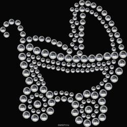 Herma Наклейки Cristal Коляска