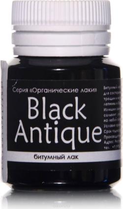 Luxart Лак для творчества битумный BlackAntique 20 мл