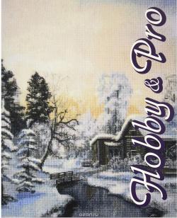 Набор для вышивания крестом Hobby&Pro "Красавица зима", 32 х 37 см