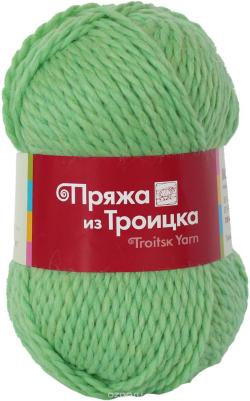Пряжа для вязания Троицкая камвольная фабрика "Мелодия", цвет: зеленое яблоко (0582), 100 м, 100 г, 10 шт