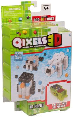 Qixels Дополнительный набор для 3D принтера Arctic Wild