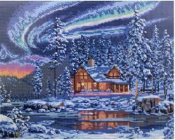 Алмазная мозаика "Cristal", на деревянном подрамнике, 40 х 50 см. 7712989