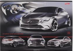 Hatber Альбом для рисования "Авторевю: Mercedes-Benz", 32 листа