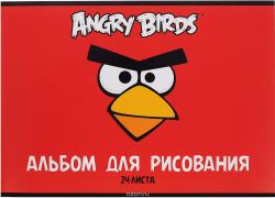 Альбом для рисования "Angry Birds", 24 листа. 24А4вмB_10353