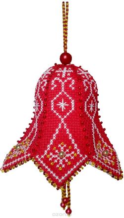 Набор для изготовления подвески Zengana "Королевский колокольчик", 10 х 8 см. М-054