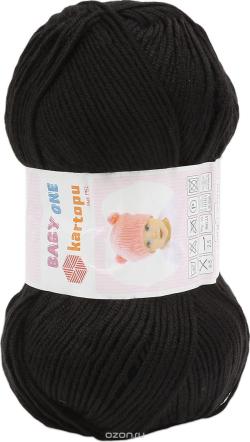 Пряжа для вязания Kartopu "Baby One", цвет: черный (K940), 250 м, 100 г, 5 шт