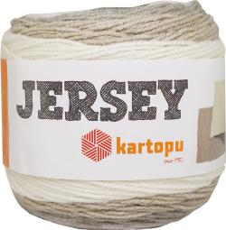 Пряжа для вязания Kartopu "Jersey", цвет: мультиколор (КН1388), 360 м, 200 г, 3 шт