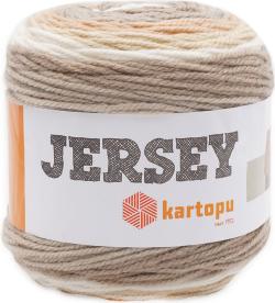 Пряжа для вязания Kartopu "Jersey", цвет: мультиколор (Н1390), 360 м, 200 г, 3 шт