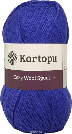 Пряжа для вязания Kartopu "Cozy Wool Sport", цвет: фиолетовый (К1624), 280 м, 100 г, 5 шт