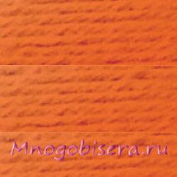 Нитки для вязания "Ирис" (100%хлопок) 300г/1800м цв 0710 оранжевый С Пб