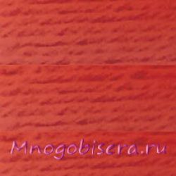 Нитки для вязания "Ирис" (100%хлопок) 300г/1800м цв 0810 красный С Пб